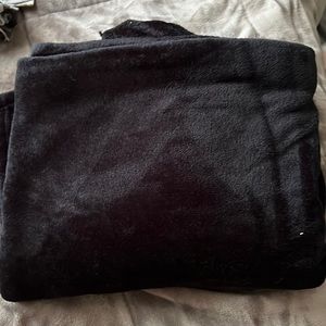 Soft Black Blanket